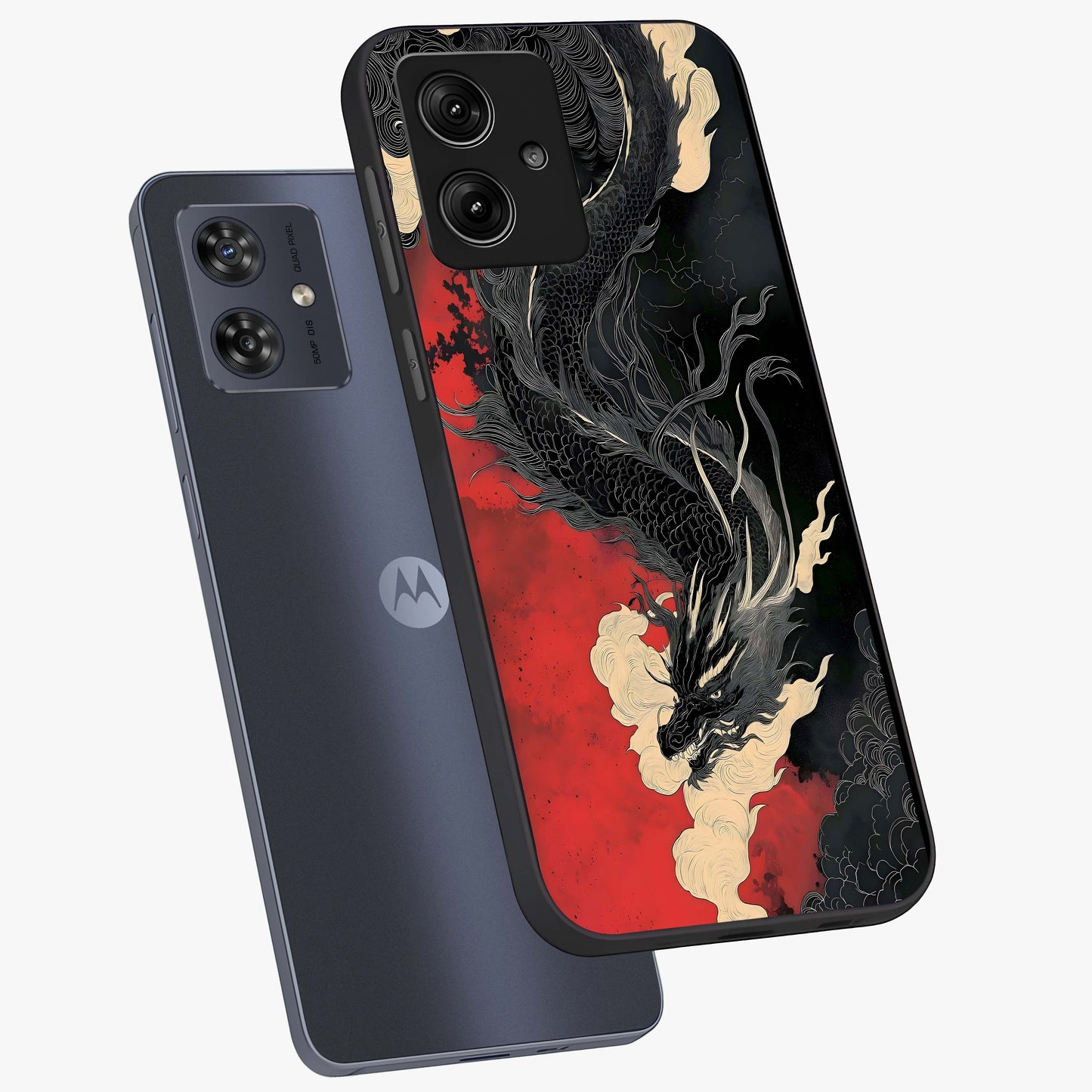 Shadow Dragon Fury Glass Case displayed in angled mockup highlighting powerful dragon illustration with dark fantasy aesthetic.