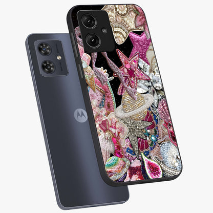 Starlit Jewel Dream Glass Case displayed in angled mockup highlighting glowing celestial jewel design with dreamy aesthetic.