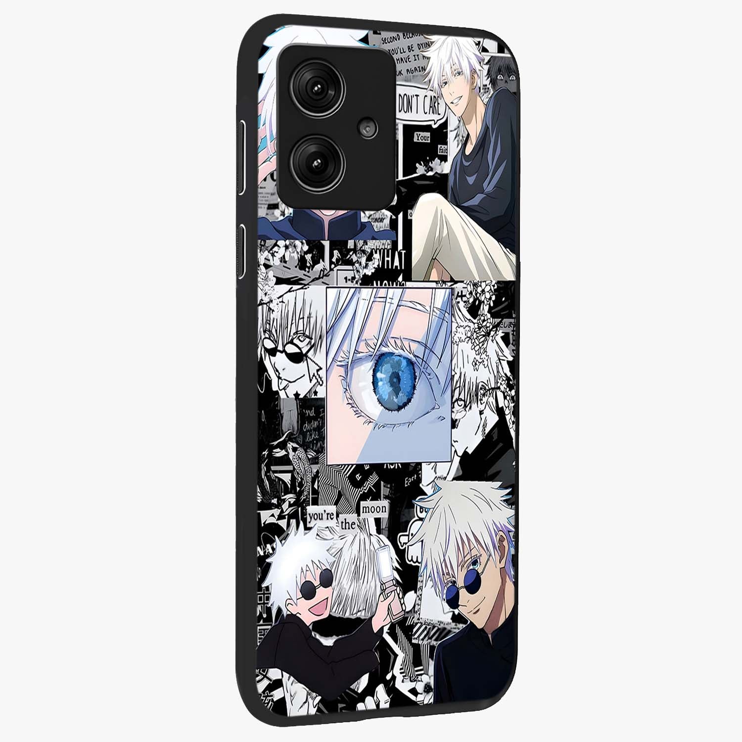 Infinity Sorcerer Chaos Glass Case upright view showcasing dramatic sorcerer artwork with chaotic mystical theme.