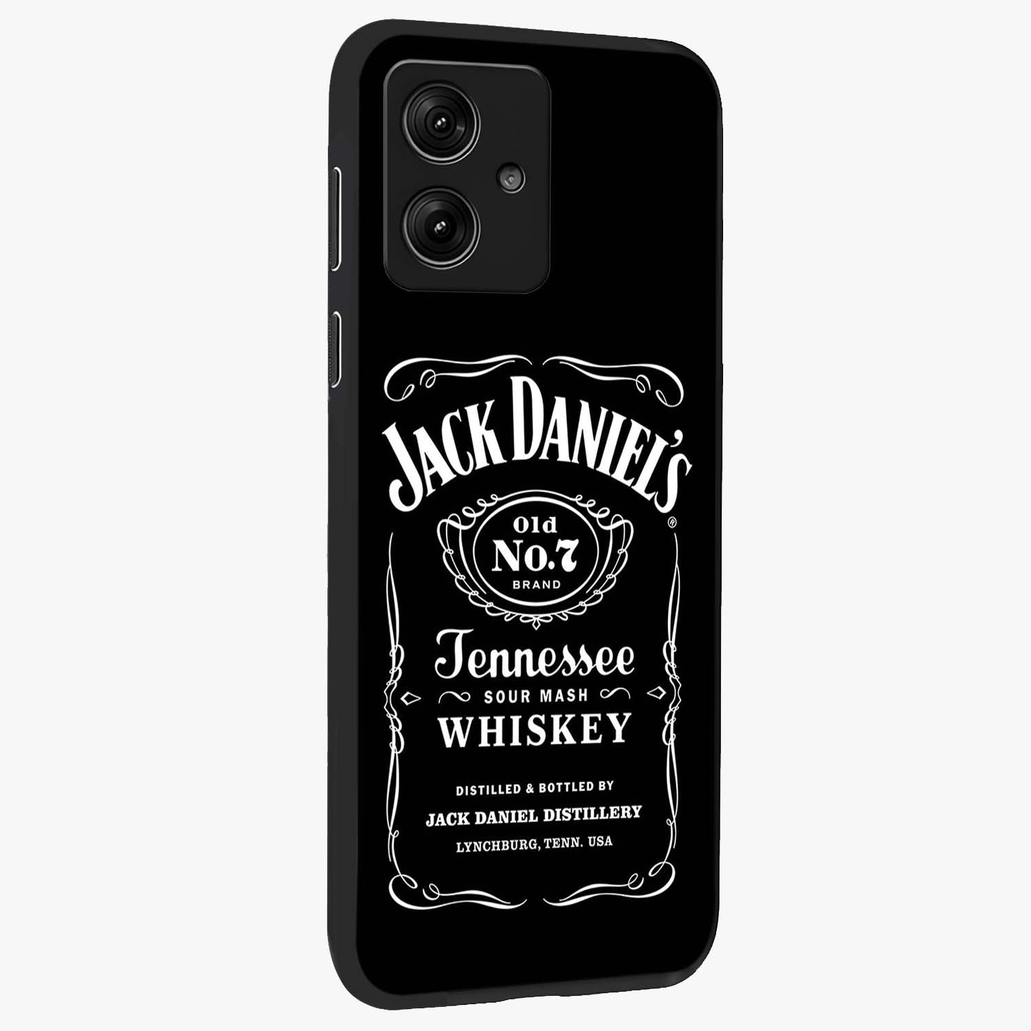 Vintage Whiskey Heritage Glass Case upright view showcasing stylish vintage whiskey artwork with timeless bar culture theme.