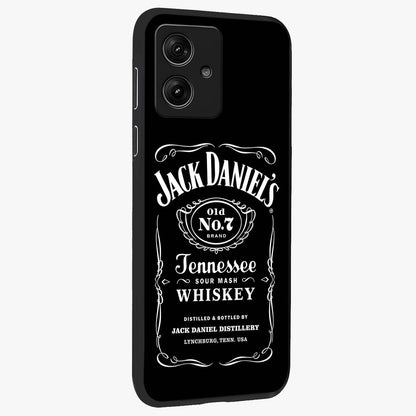 Vintage Whiskey Heritage Glass Case upright view showcasing stylish vintage whiskey artwork with timeless bar culture theme.