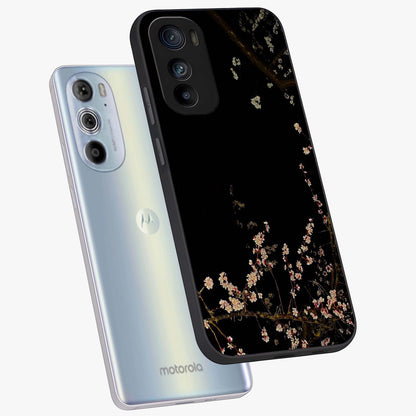 Petal Moon Light With Custom Name Glass Case displayed in angled mockup highlighting delicate petal design with custom name feature.