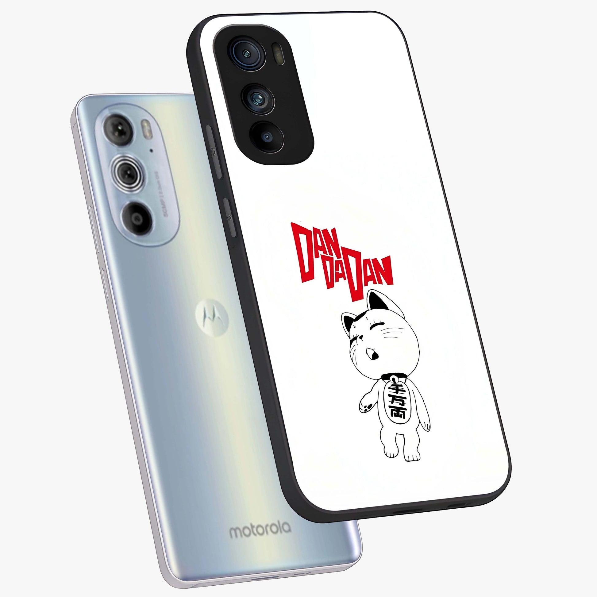 Playful Spirit Charm Glass Case displayed in angled mockup highlighting lively decorative design with playful aesthetic style.