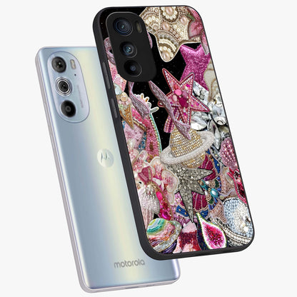 Starlit Jewel Dream Glass Case displayed in angled mockup highlighting glowing celestial jewel design with dreamy aesthetic.