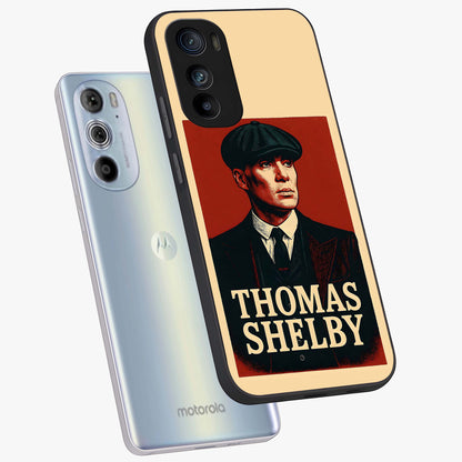 Vintage Mafia Authority Glass Case displayed in angled mockup highlighting powerful retro design with classic gangster aesthetic.