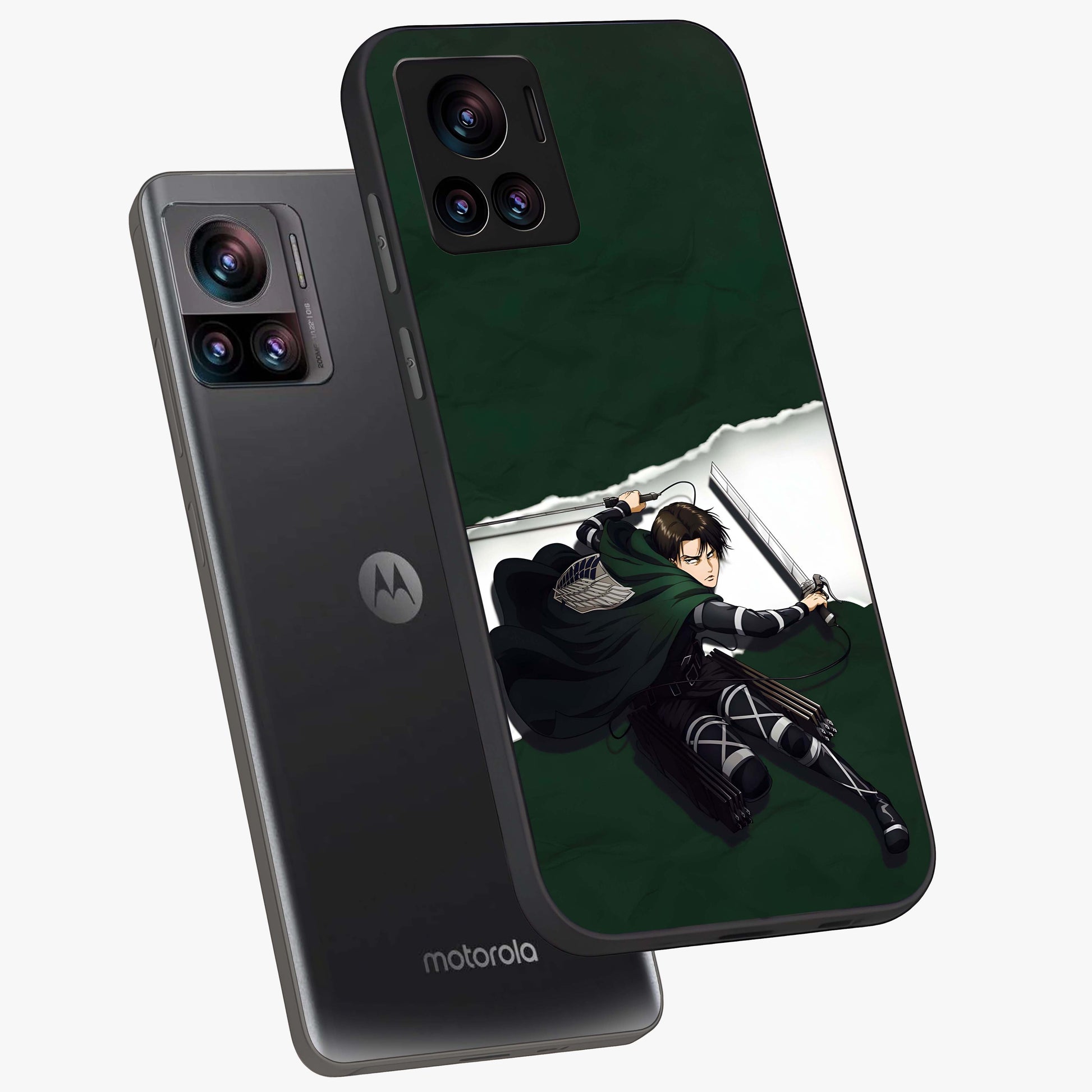 Emerald War Vanguard Glass Case displayed in angled mockup highlighting intense battle inspired design with emerald tone aesthetic.