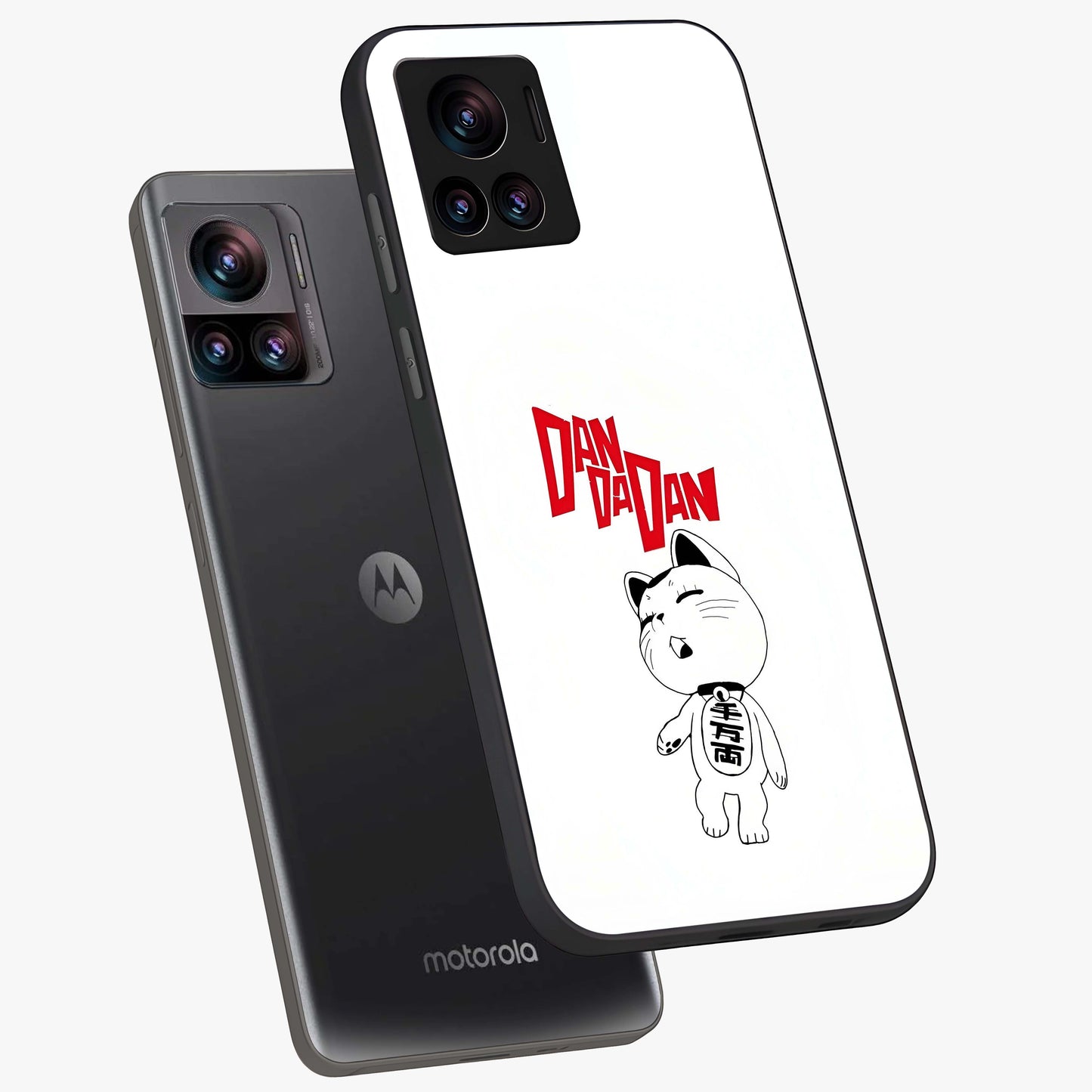 Playful Spirit Charm Glass Case displayed in angled mockup highlighting lively decorative design with playful aesthetic style.