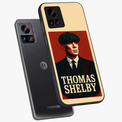 Vintage Mafia Authority Glass Case displayed in angled mockup highlighting powerful retro design with classic gangster aesthetic.
