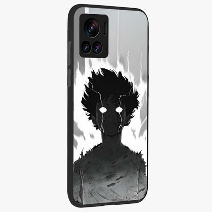 Awakened Inner Rage Glass Case upright view showcasing dramatic artwork with strong expressive aesthetic.
