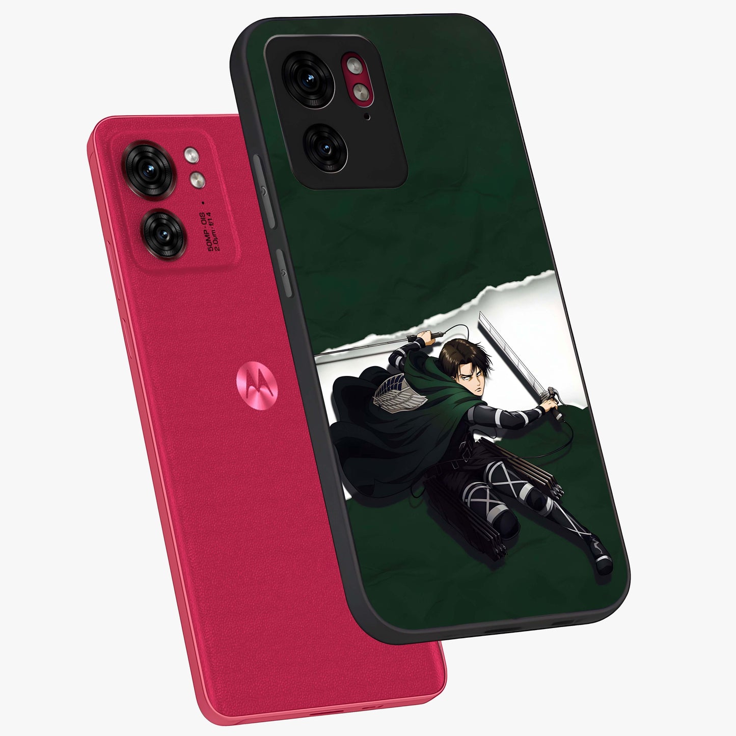 Emerald War Vanguard Glass Case displayed in angled mockup highlighting intense battle inspired design with emerald tone aesthetic.