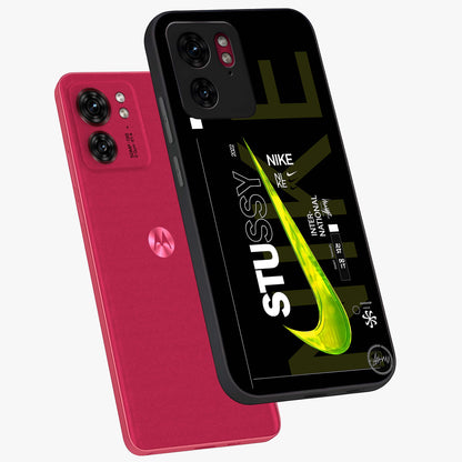 Neon Street Edition Glass Case displayed in angled mockup highlighting vibrant urban design with bold street aesthetic.