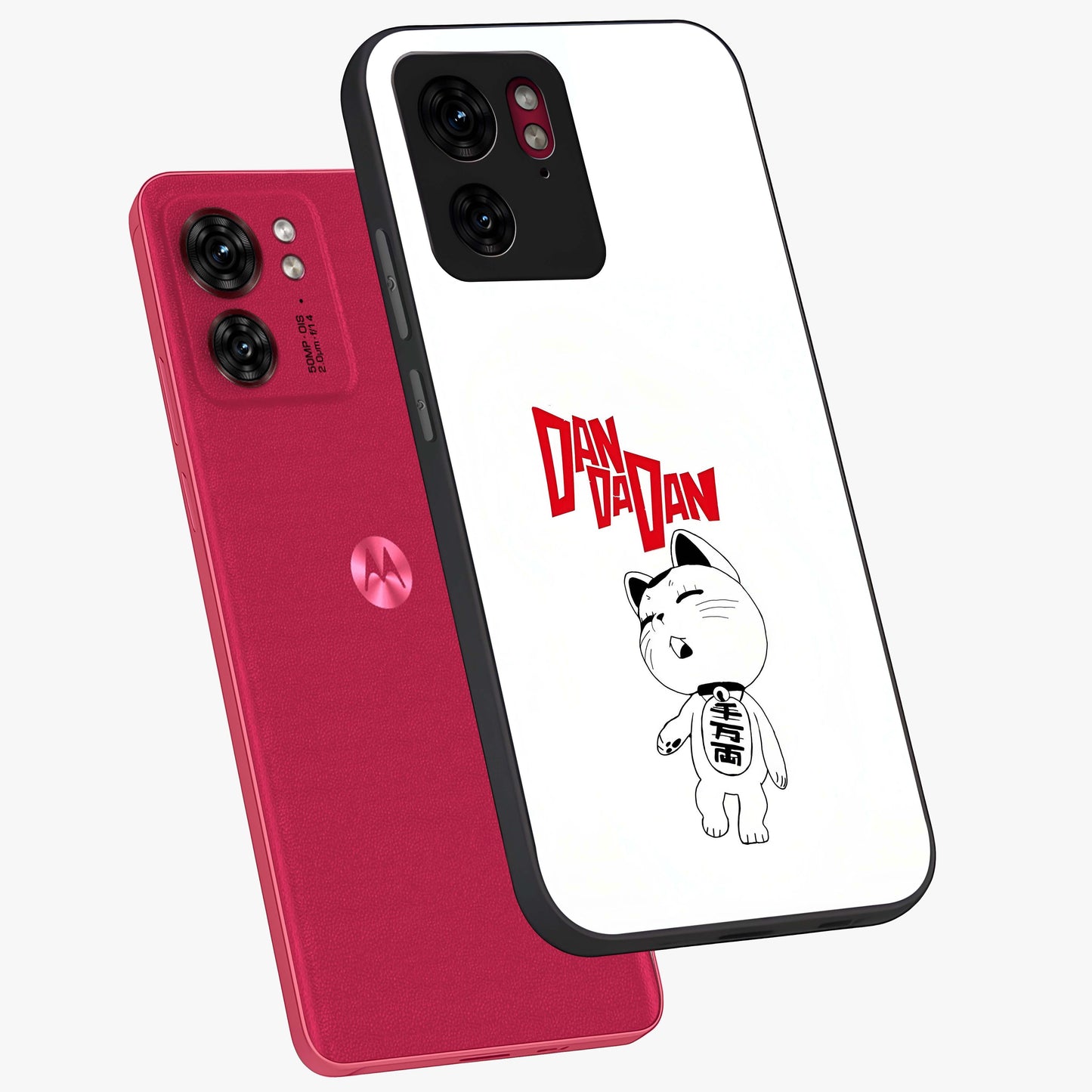 Playful Spirit Charm Glass Case displayed in angled mockup highlighting lively decorative design with playful aesthetic style.