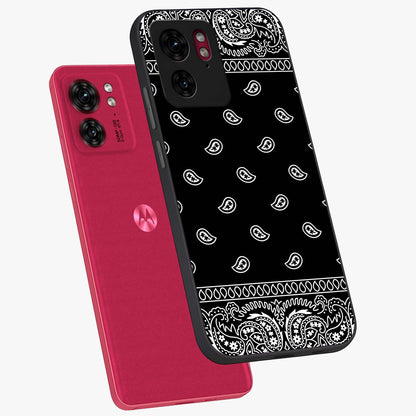 Retro Rebel Threads Glass Case displayed in angled mockup highlighting retro inspired graphic design with rebellious aesthetic.