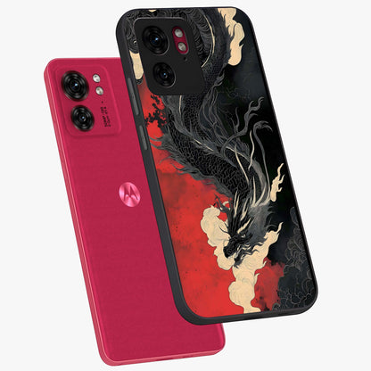 Shadow Dragon Fury Glass Case displayed in angled mockup highlighting powerful dragon illustration with dark fantasy aesthetic.