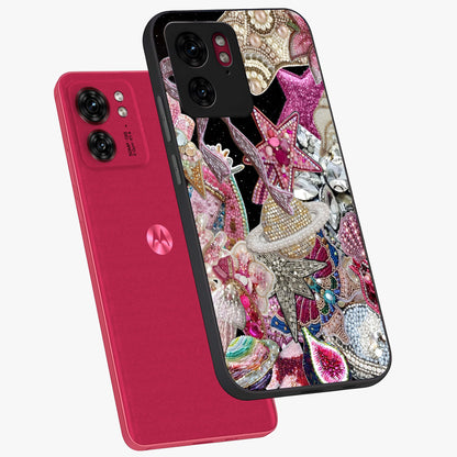 Starlit Jewel Dream Glass Case displayed in angled mockup highlighting glowing celestial jewel design with dreamy aesthetic.
