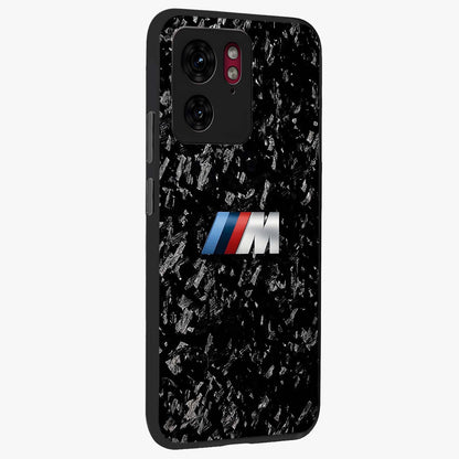 Carbon Speed Mark Glass Case upright view showcasing modern carbon speed graphic with bold automotive theme.