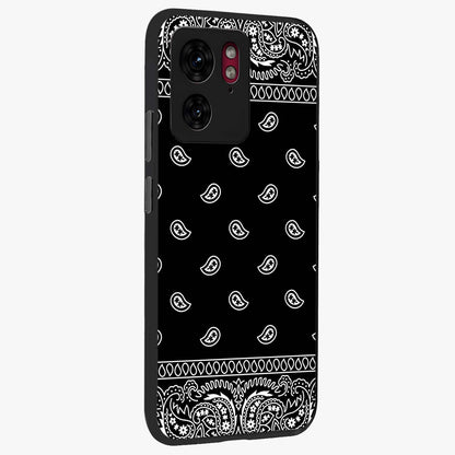 Retro Rebel Threads Glass Case upright view showcasing stylish vintage artwork with bold retro theme.
