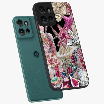 Starlit Jewel Dream Glass Case displayed in angled mockup highlighting glowing celestial jewel design with dreamy aesthetic.