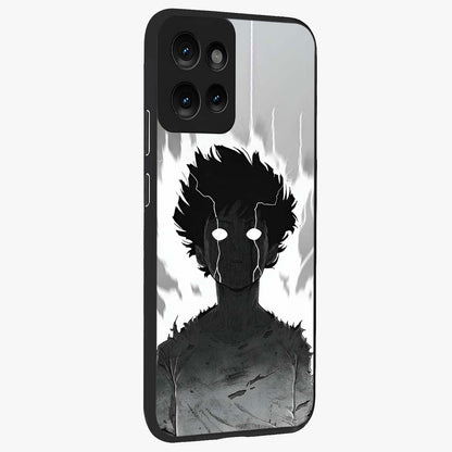 Awakened Inner Rage Glass Case upright view showcasing dramatic artwork with strong expressive aesthetic.