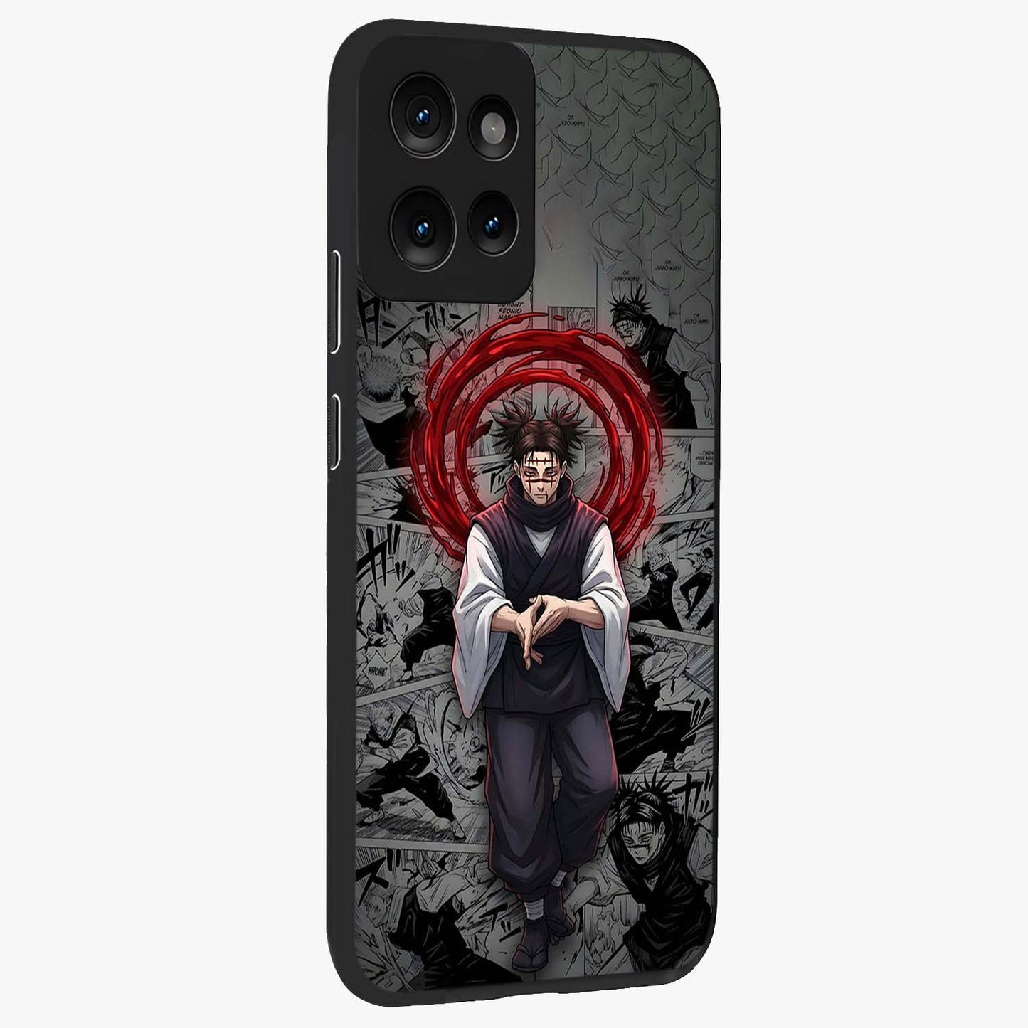 Cursed Ritual Ascension Glass Case upright view showcasing powerful ascension artwork with dark fantasy theme.