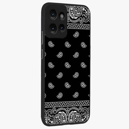 Retro Rebel Threads Glass Case upright view showcasing stylish vintage artwork with bold retro theme.