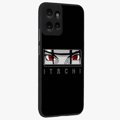 Scarlet Gaze Dominance Glass Case upright view showcasing powerful dramatic artwork with dominant artistic theme.