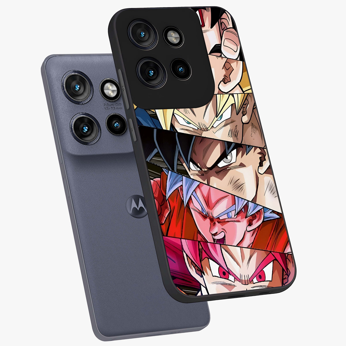 Anime Character Glass Case displayed in angled mockup highlighting colorful anime character illustration.