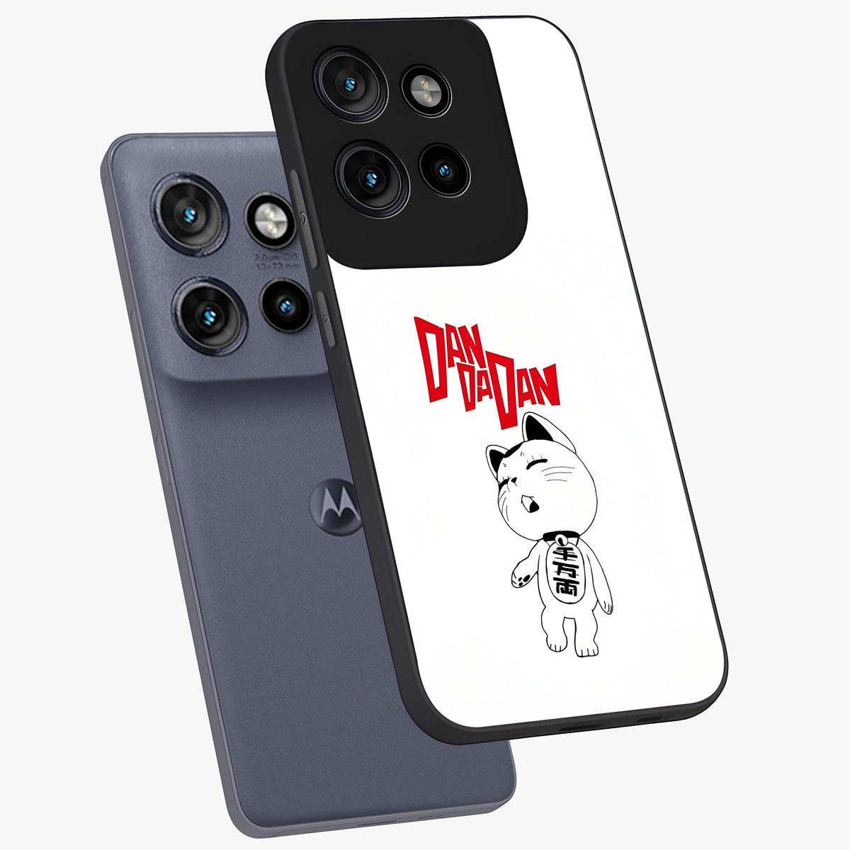 Playful Spirit Charm Glass Case displayed in angled mockup highlighting lively decorative design with playful aesthetic style.