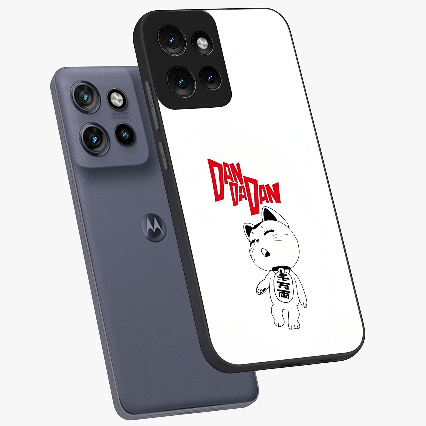 Playful Spirit Charm Glass Case displayed in angled mockup highlighting lively decorative design with playful aesthetic style.