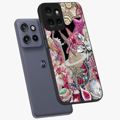 Starlit Jewel Dream Glass Case displayed in angled mockup highlighting glowing celestial jewel design with dreamy aesthetic.