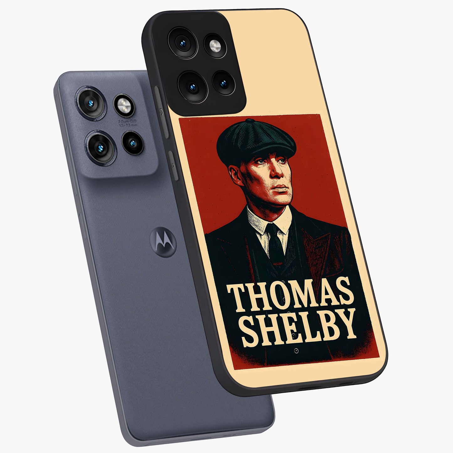 Vintage Mafia Authority Glass Case displayed in angled mockup highlighting powerful retro design with classic gangster aesthetic.