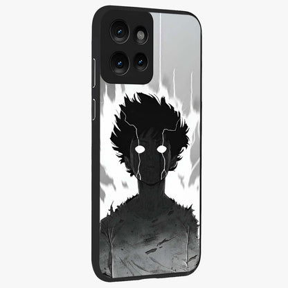 Awakened Inner Rage Glass Case upright view showcasing dramatic artwork with strong expressive aesthetic.