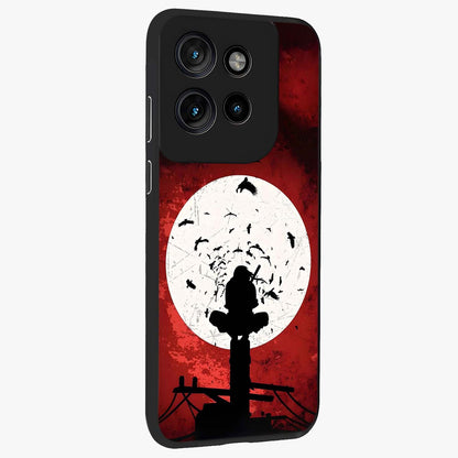It Comes In Waves Quote Glass Case upright view showcasing calm wave artwork with motivational quote theme.