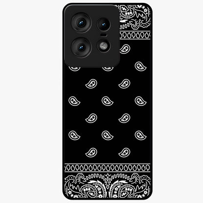 Retro Rebel Threads Glass Case showing flat back view with vintage street style artwork and glossy glass finish.