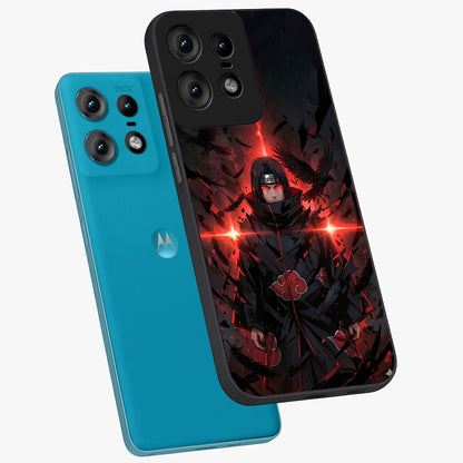 Focus Mode On Glass Case displayed in angled mockup highlighting clean minimal text artwork with modern aesthetic style.