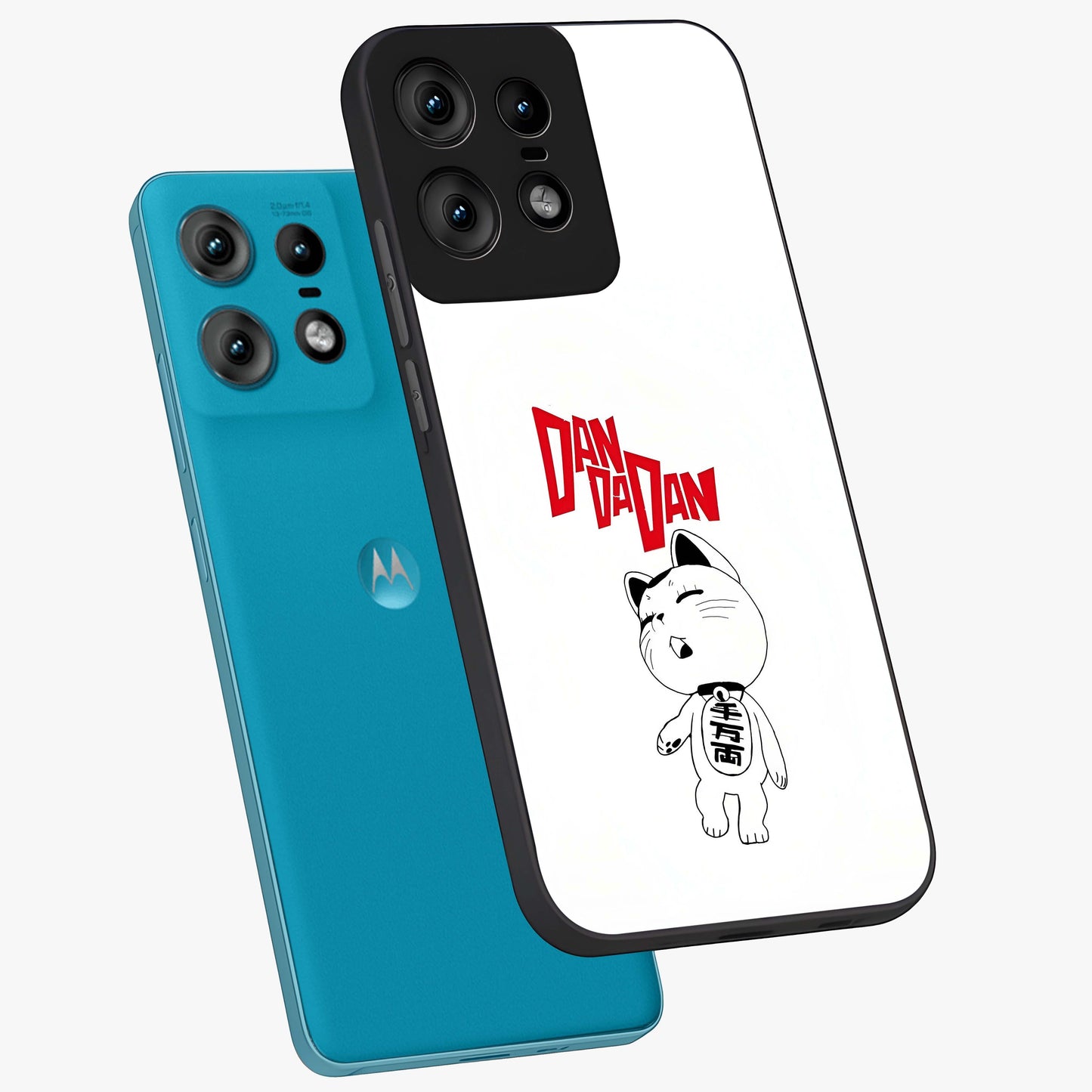 Playful Spirit Charm Glass Case displayed in angled mockup highlighting lively decorative design with playful aesthetic style.