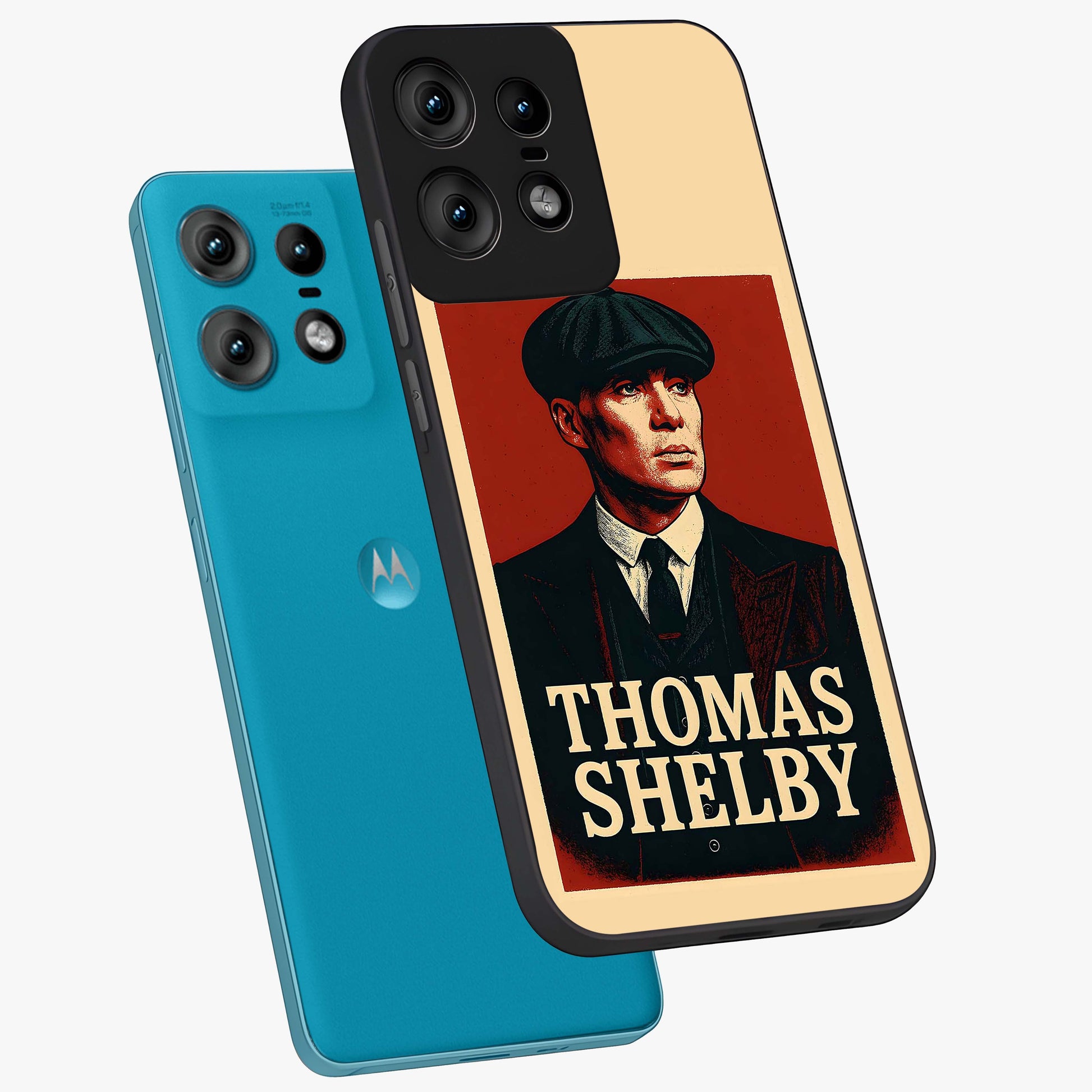 Vintage Mafia Authority Glass Case displayed in angled mockup highlighting powerful retro design with classic gangster aesthetic.