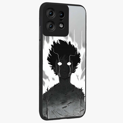 Awakened Inner Rage Glass Case upright view showcasing dramatic artwork with strong expressive aesthetic.