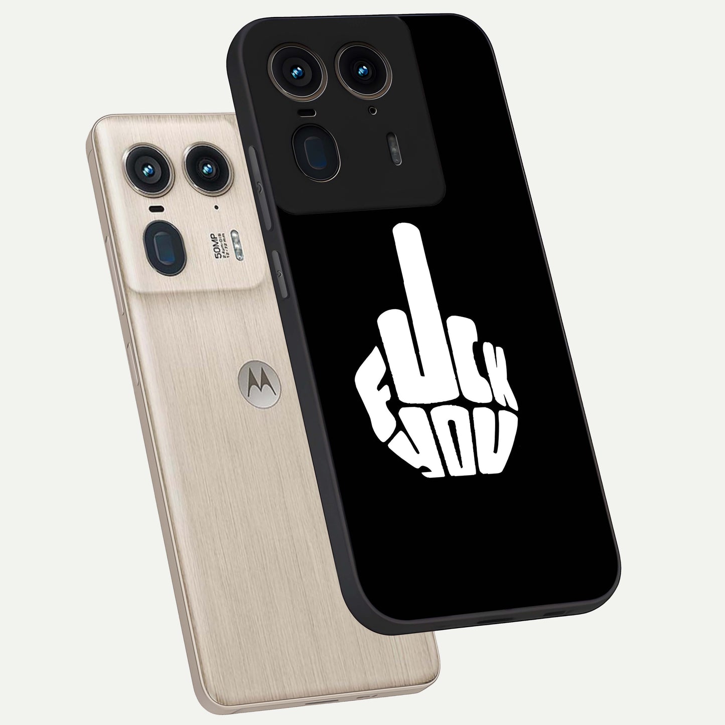 Rebel Mode On Glass Case displayed in angled mockup highlighting edgy text design with modern street aesthetic.