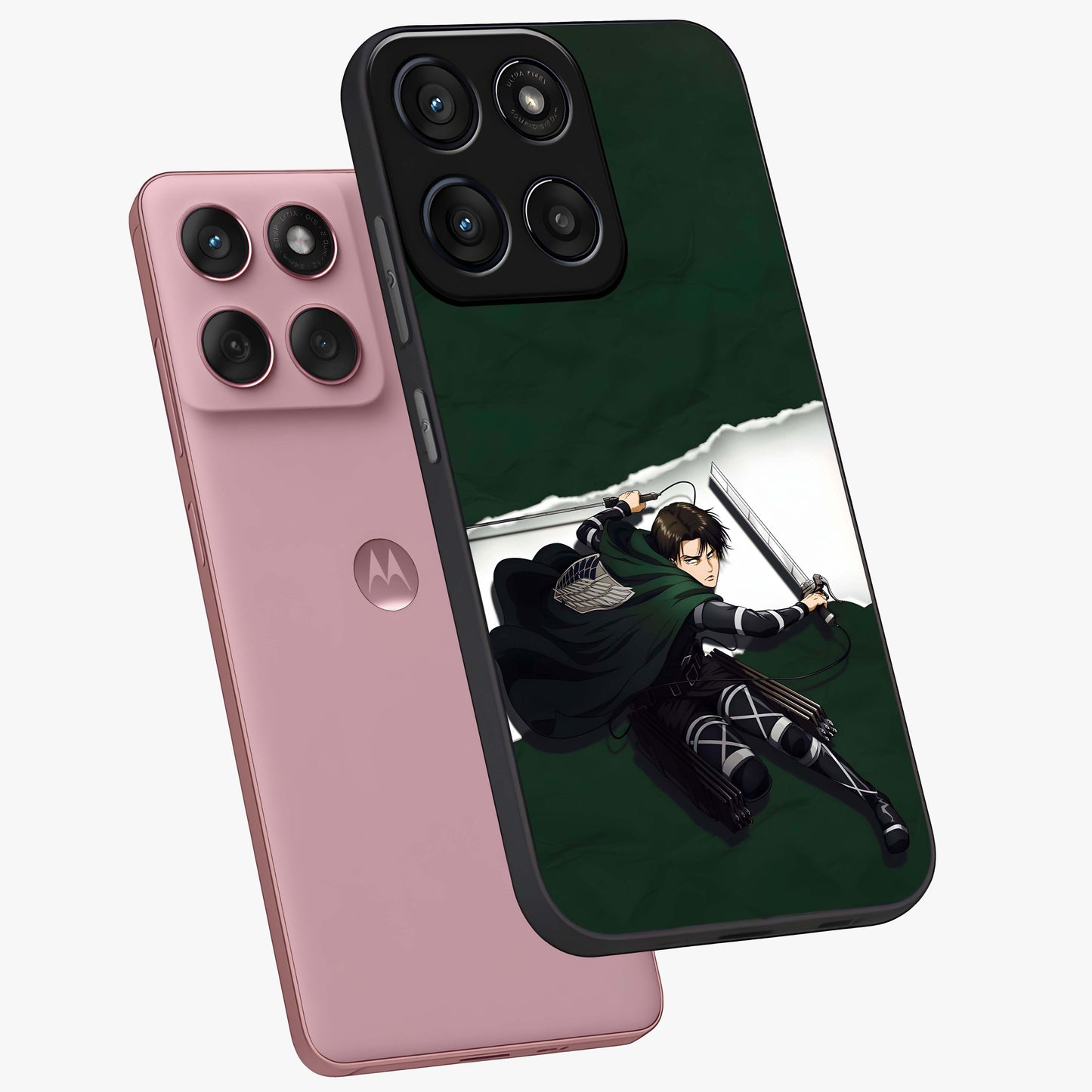 Emerald War Vanguard Glass Case displayed in angled mockup highlighting intense battle inspired design with emerald tone aesthetic.