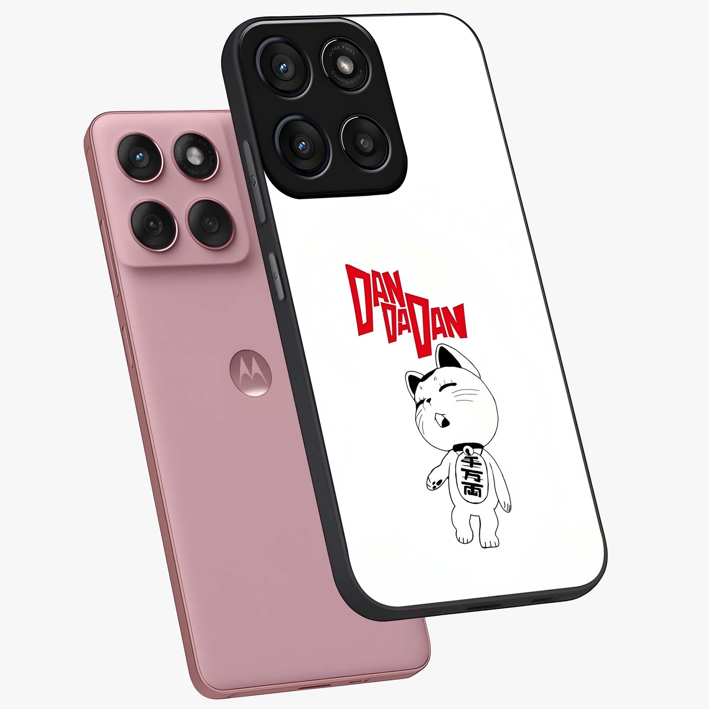 Playful Spirit Charm Glass Case displayed in angled mockup highlighting lively decorative design with playful aesthetic style.