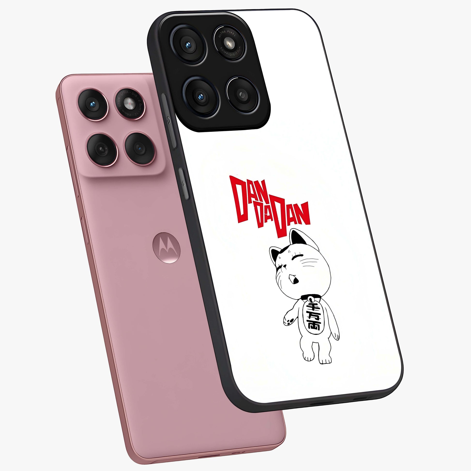 Playful Spirit Charm Glass Case displayed in angled mockup highlighting lively decorative design with playful aesthetic style.