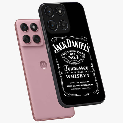 Vintage Whiskey Heritage Glass Case displayed in angled mockup highlighting retro beverage themed design with heritage aesthetic.