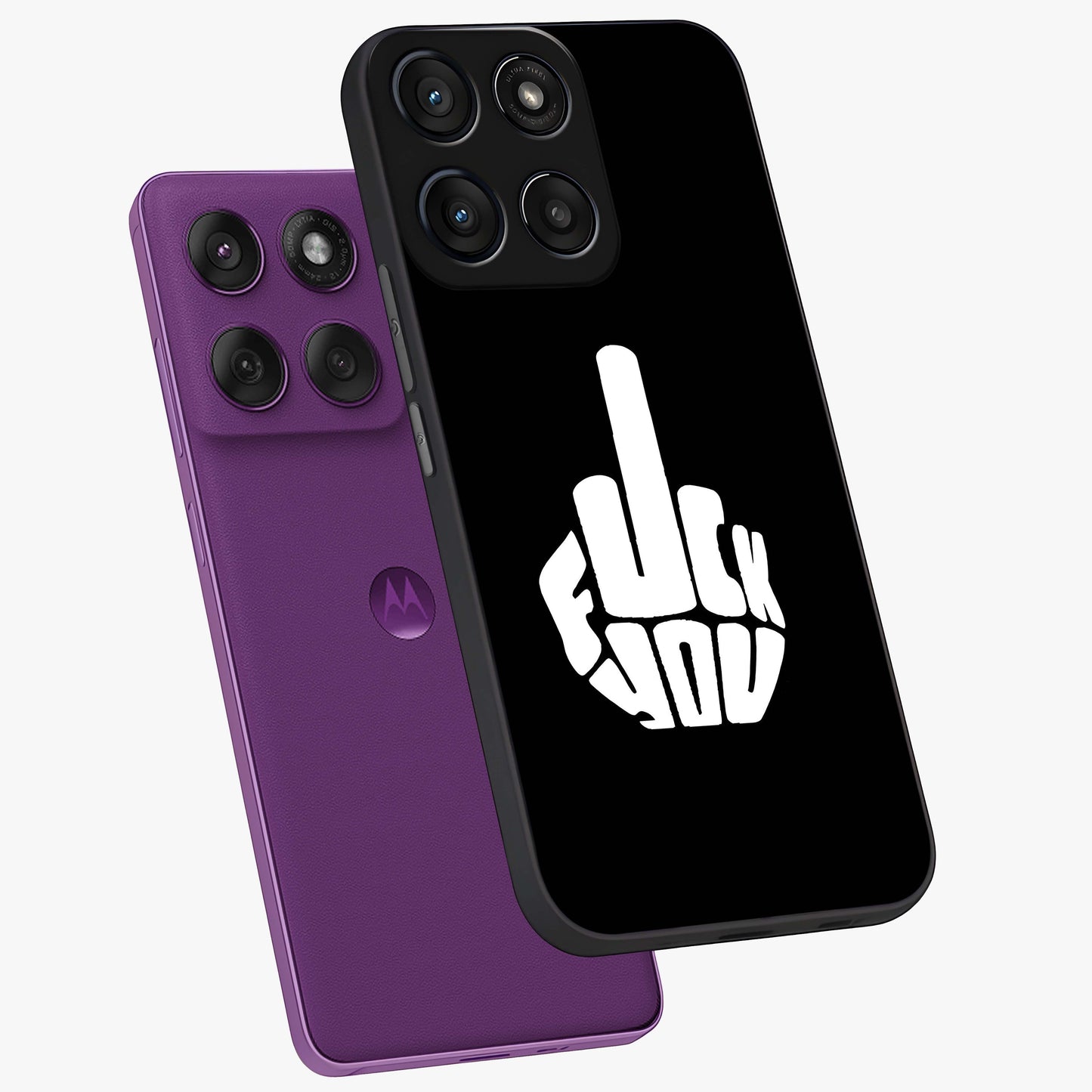 Rebel Mode On Glass Case displayed in angled mockup highlighting edgy text design with modern street aesthetic.