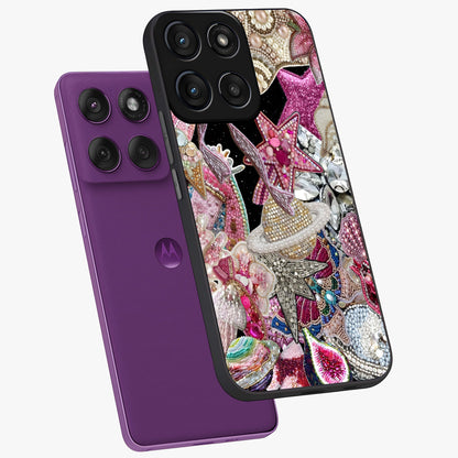 Starlit Jewel Dream Glass Case displayed in angled mockup highlighting glowing celestial jewel design with dreamy aesthetic.