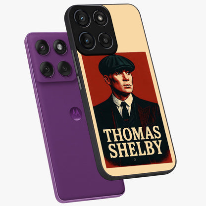 Vintage Mafia Authority Glass Case displayed in angled mockup highlighting powerful retro design with classic gangster aesthetic.