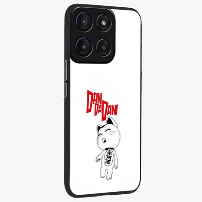 Playful Spirit Charm Glass Case upright view showcasing vibrant charm artwork with fun artistic theme.