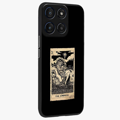 The Empress Glass Case upright view showcasing powerful empress themed artwork with luxurious artistic theme.