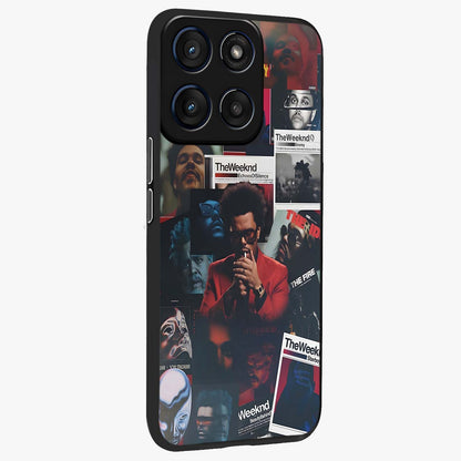 The Weeknd Glass Case upright view showcasing bold music themed artwork with contemporary artistic style.