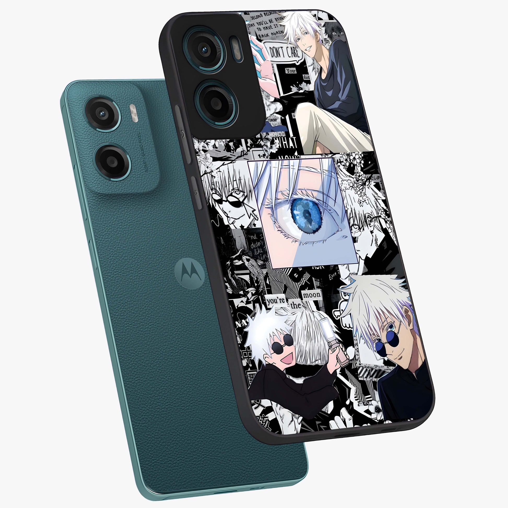 Infinity Sorcerer Chaos Glass Case displayed in angled mockup highlighting powerful magical design with fantasy aesthetic style.